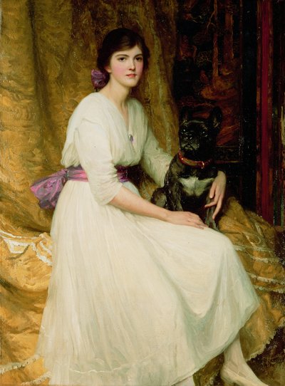 Portrait of Miss Dorothy Dicksee by Frank Dicksee